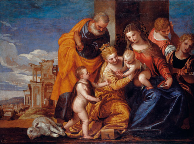 Paolo Veronese, The Mystic Marriage of St Catherine of Alexandria, c1562–69. Oil on canvas, 148 x 199.5 cm. Royal Collection Trust © Her Majesty Queen Elizabeth II.