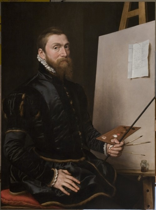 Anthonis Mor. Self portrait, 1558. Oil on panel, 113 x 84 cm. Galleria degli Uffizi. © Serge Domingie, Florence.