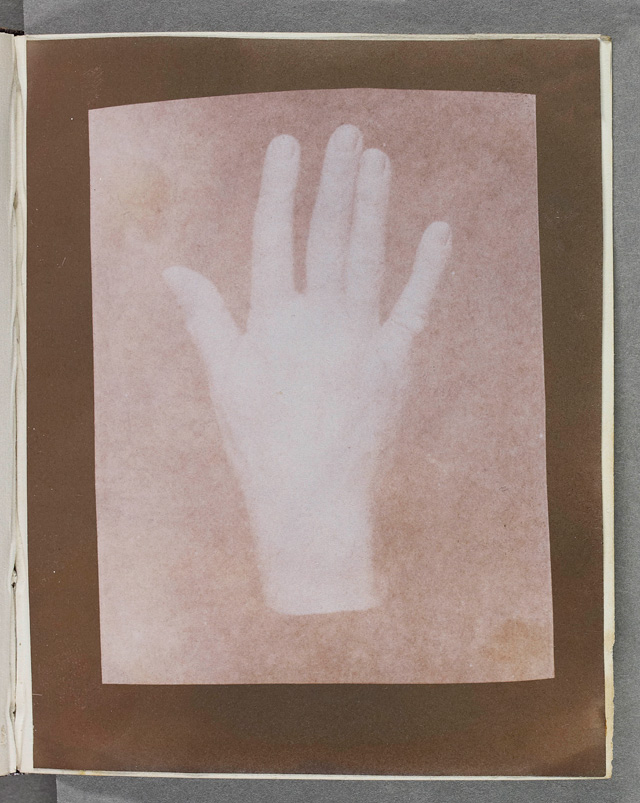 William Henry Fox Talbot. Study of a hand, c1841. © National Media Museum, Bradford / Science & Society Picture Library.