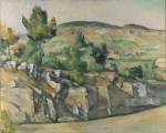 Paul Cézanne. Hillside in Provence, c1890-2. Oil on canvas, 63.5 x 79.4 cm. The National Gallery, London.
