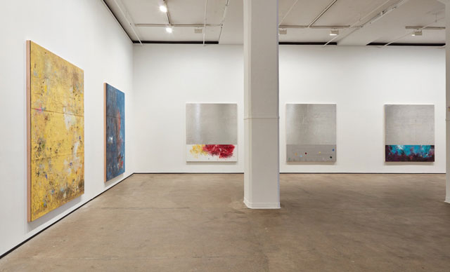 Installation view of Hugo McCloud: Veiled at Sean Kelly, New York, 10 December 2016 – 21 January 2017. Photograph: Jason Wyche, New York. Courtesy: Sean Kelly, New York.