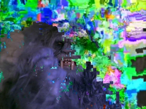 Takeshi Murata. Monster Movie, 2005. Single-channel video, (colour, sound); 04:19 minutes, Smithsonian American Art Museum, Museum purchase through the Luisita L. and Franz H. Denghausen Endowment. © 2005 Takeshi Murata.