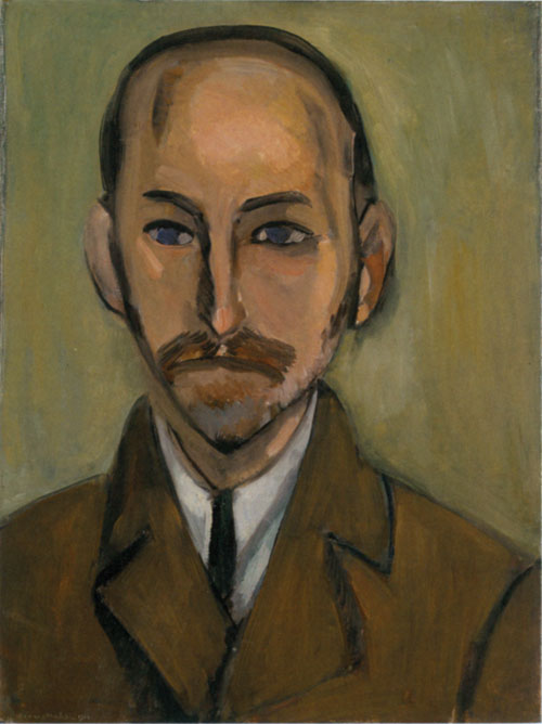 Henri Matisse. Michael Stein, 1916. Oil on canvas, 67.3 by 50.5 cm. San Francisco Museum of Modern Art.